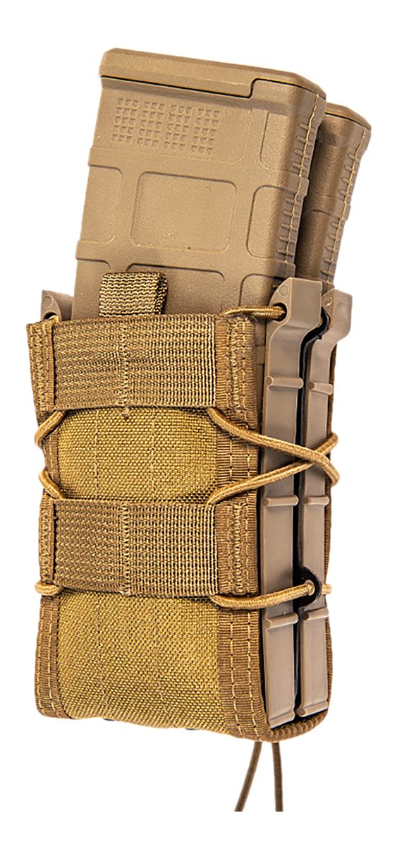 High Speed Gear 132R10CB TACO X2R Mag Pouch Coyote Brown Nylon MOLLE Mount