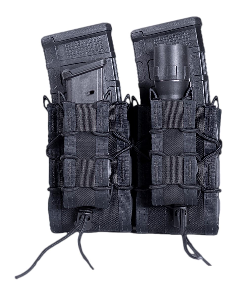 High Speed Gear 11DD02BK TACO Double Decker Black Nylon MOLLE Mount