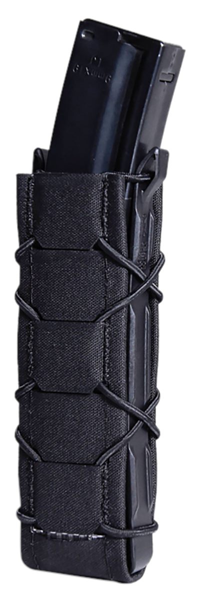 High Speed Gear 24EX00BK Taco Gen 2 Extended Black Nylon Laminate MOLLE Mou