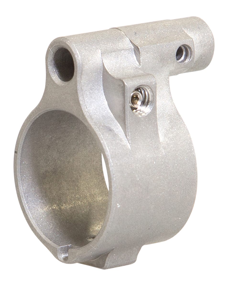 Q Gbadj Gas Block Adjustable .750in Silver Steel