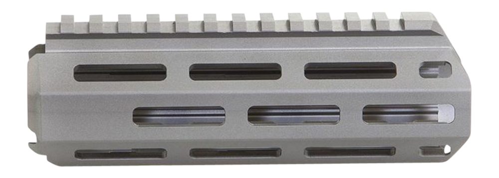 Q 6HBMLOKHGKIT Handguard M-LOK Aluminum Gray Q Honey Badger 6in