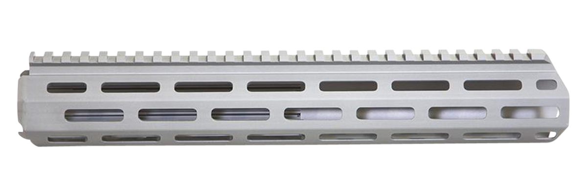 Q 12HBMLOKHGKIT Handguard M-LOK Aluminum Gray Q Honey Badger 12in