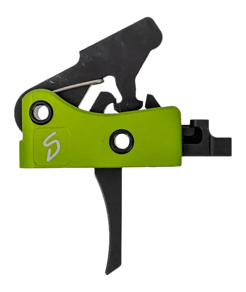 Stern Defense 009H2SD1M H2S Drop In Trigger Green Fits AR10/AR15
