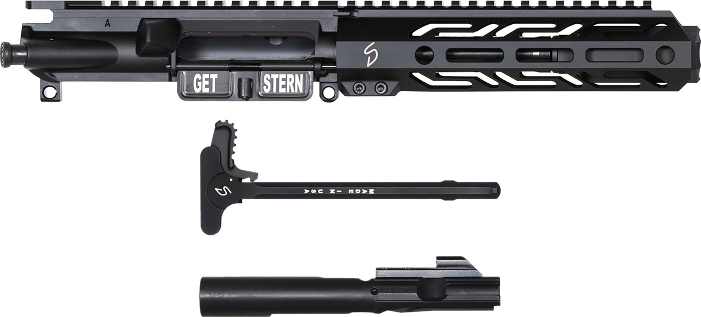 Stern Defense 015SD8INCHMOD5MLOK6INC 45ACP 6in Black Melonite Barrel Alumin
