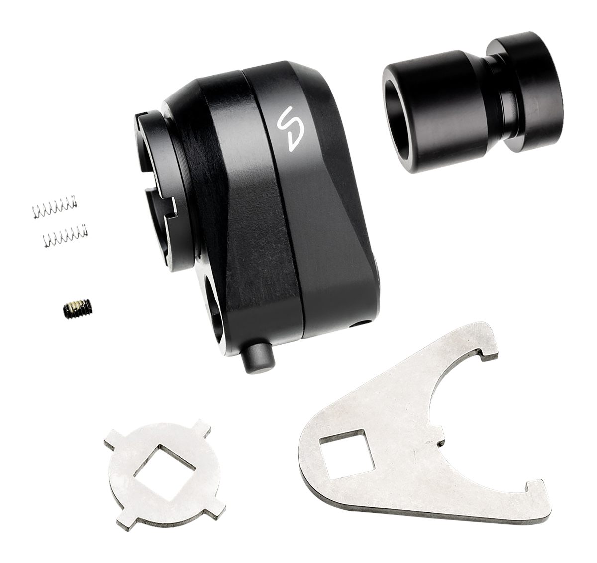 Stern Defense 008SDRABADMINID1M Rapid Attach Mini Buttstock Adapter Black A