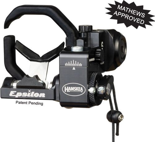 Hamskea Archery Arrow Rest Epsilon Mathews Bracket RH Black