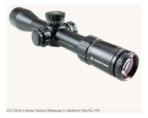 Crimson Trace 5-Series Tactical Riflescope 3-18x50mm MIL/MIL FFP w/MR1-MIL