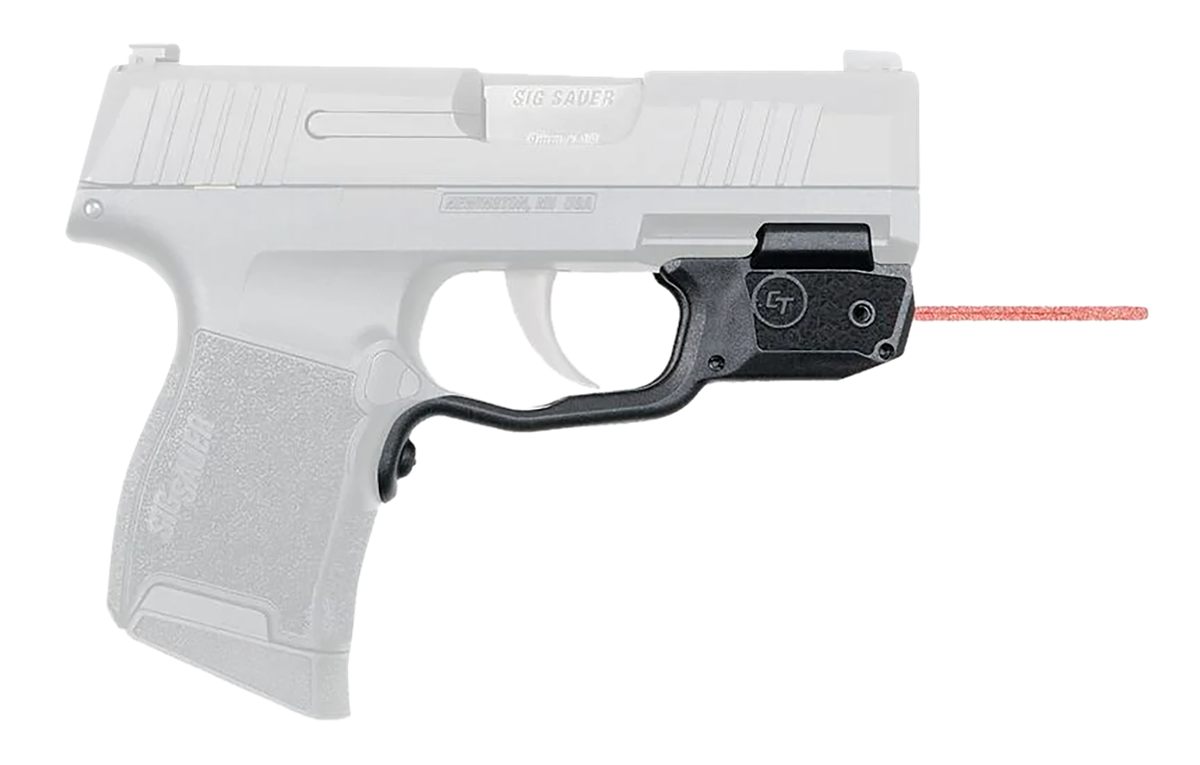 Crimson Trace 0181501 Laserguard Fits Sig P365/P365XL/P365SAS, Red Black Po