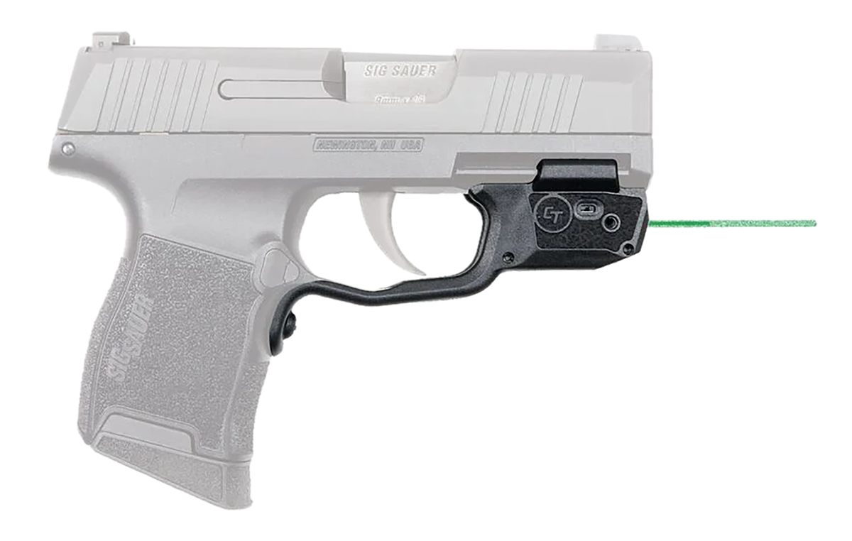 Crimson Trace 0181601 Laserguard Fits Sig P365/P365XL/P365SAS, Green Black