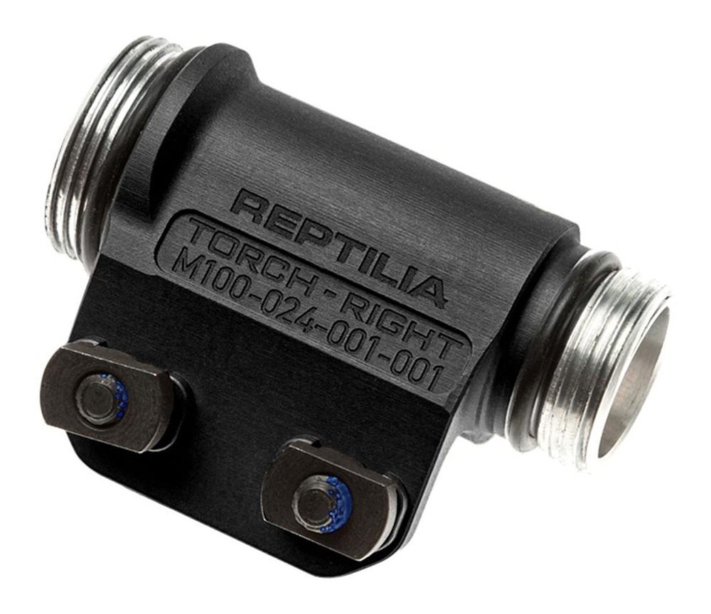 Reptilia 100043 Torch Black Anodized 3V/CR123 Right Side
