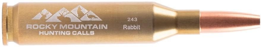 Rocky Mountain Hunting Calls Mnt .243 Cartride Predator Rabbit