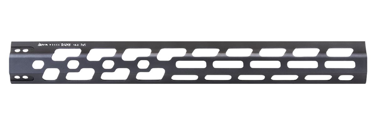 Odin Works F15MLRUNE 15.2in RUNE Forend M-LOK, Black Aluminum, Mounting Har