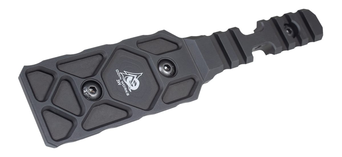 Odin Works Accmlarcamultirail M-LOK to Arca 3 Way Rail Black Aluminum