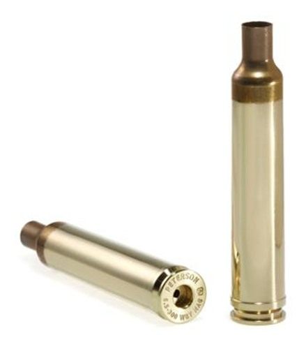 Peterson Cartridge Unprimed Rifle Brass 6.5-300 50/ct
