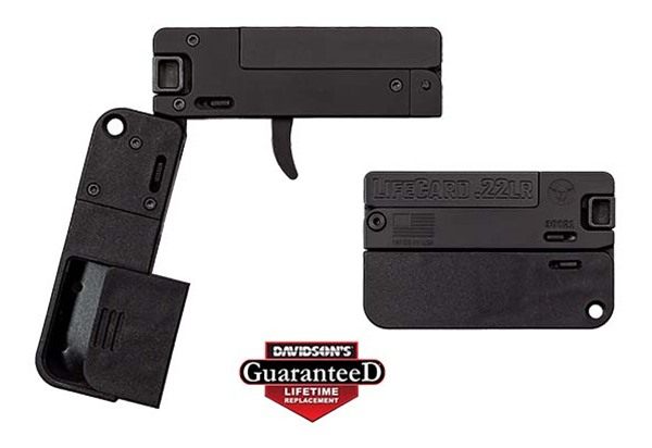 Trailblazer Firearms Lifecard 22LR Single Shot Poly Handle Black view 3