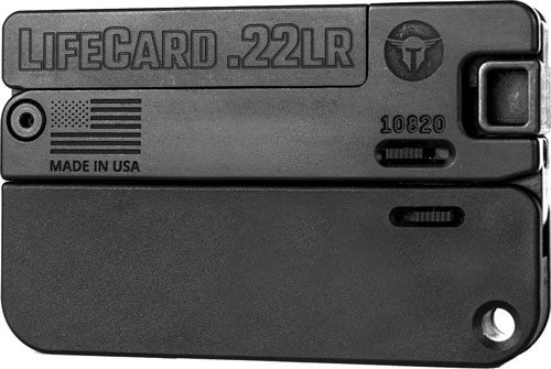 Trailblazer Firearms Lifecard 22LR Single Shot Poly Handle Black view 4