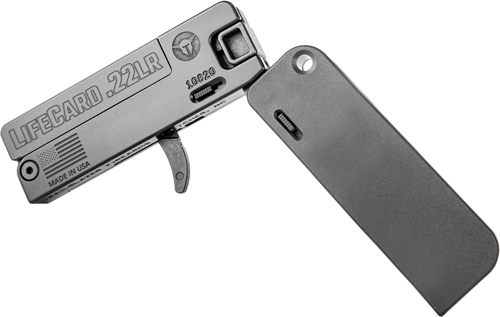 Trailblazer Firearms Lifecard 22LR Single Shot Poly Handle Black view 5