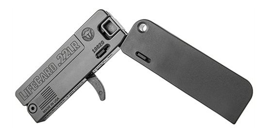 Trailblazer Firearms Lifecard 22LR Single Shot Poly Handle Black view 6