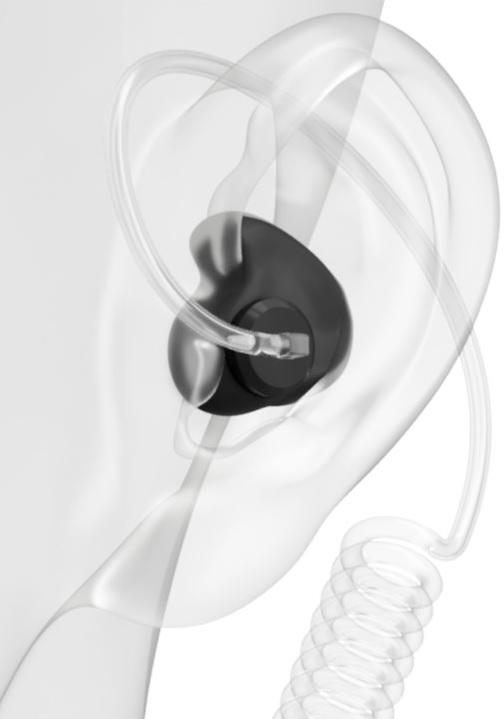 Decibullz Custom Molded Surveillance Earpieces +Isolation