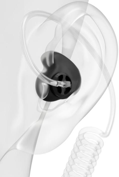 Decibullz Custom Moldable Surveillance Earpieces +Awareness view 2