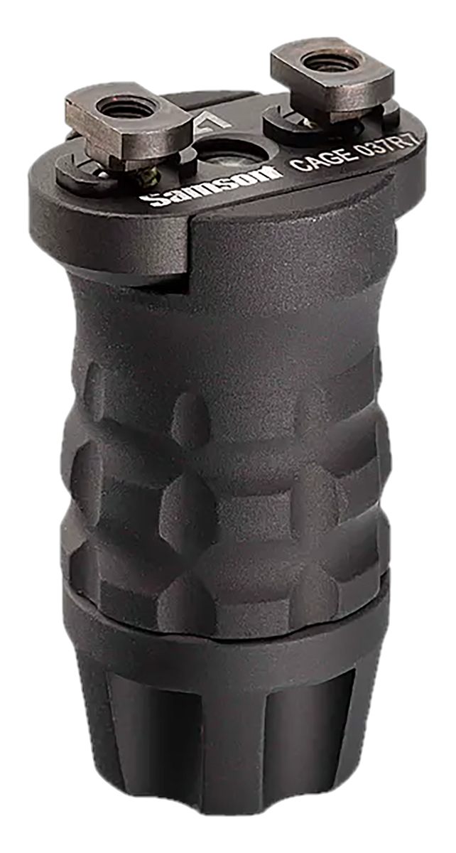 Samson Manufacturing 040510201 Short Grenade Vertical Grip Black Anodized M