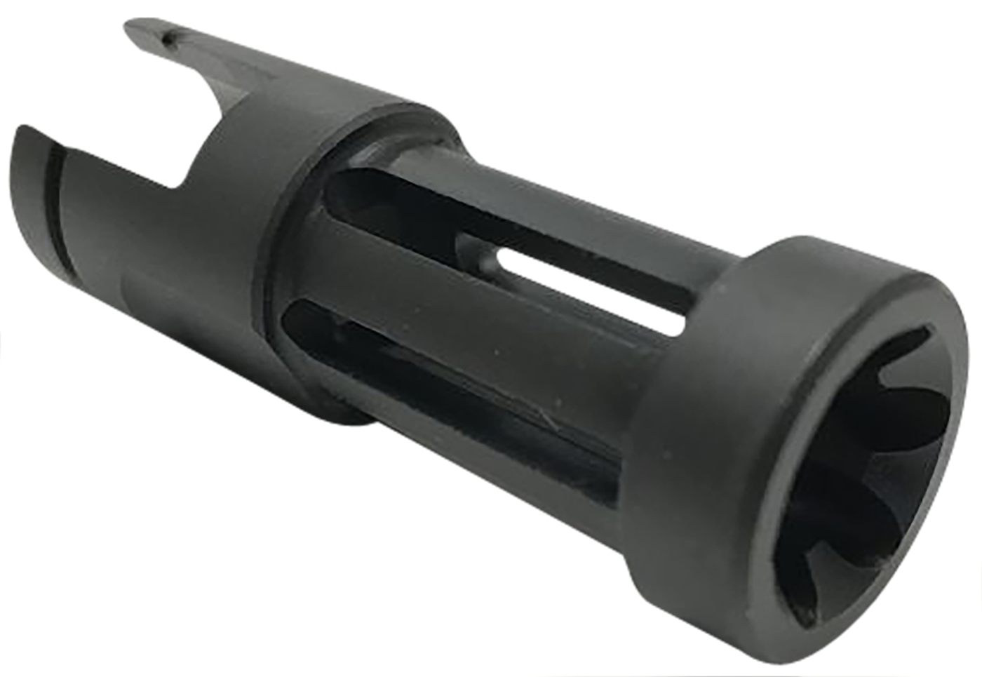 Samson Manufacturing 040606203 Flash Hider Black Oxide Stainless Steel with