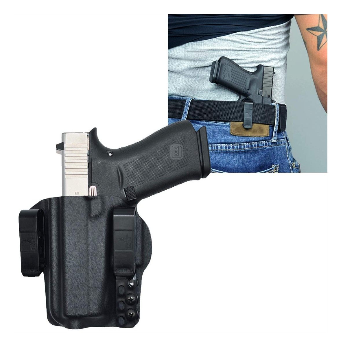 Bravo Concealment Torsion 1911 IWB BLK RH