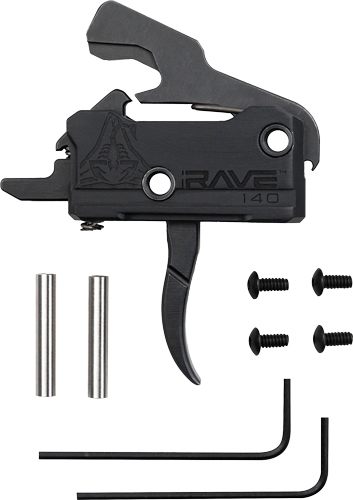 Rise Armament T017BLK RA-140 Super Sporting Single-Stage Curved Trigger wit view 3
