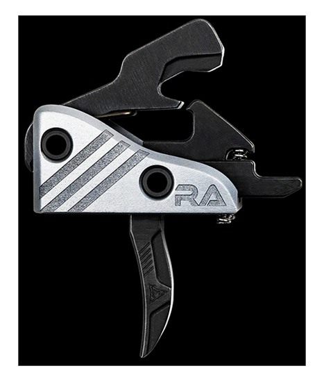 Rise Armament RA524BLK Blitz Blackout Trigger Single-Stage Hybrid with 3.50 view 3