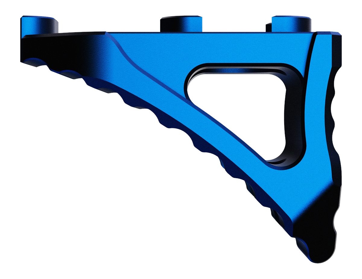 Rise Armament RA030BLU Micro Hand Stop Skeletonized Patriot Blue Aluminum f