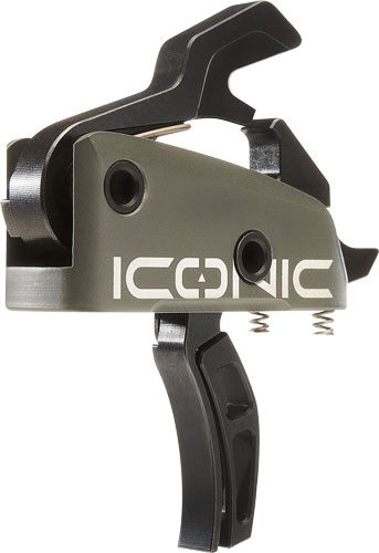 Rise Armament Trigger Iconic Green 2-Stage 1.25/1.75 AR-15 W/PIN