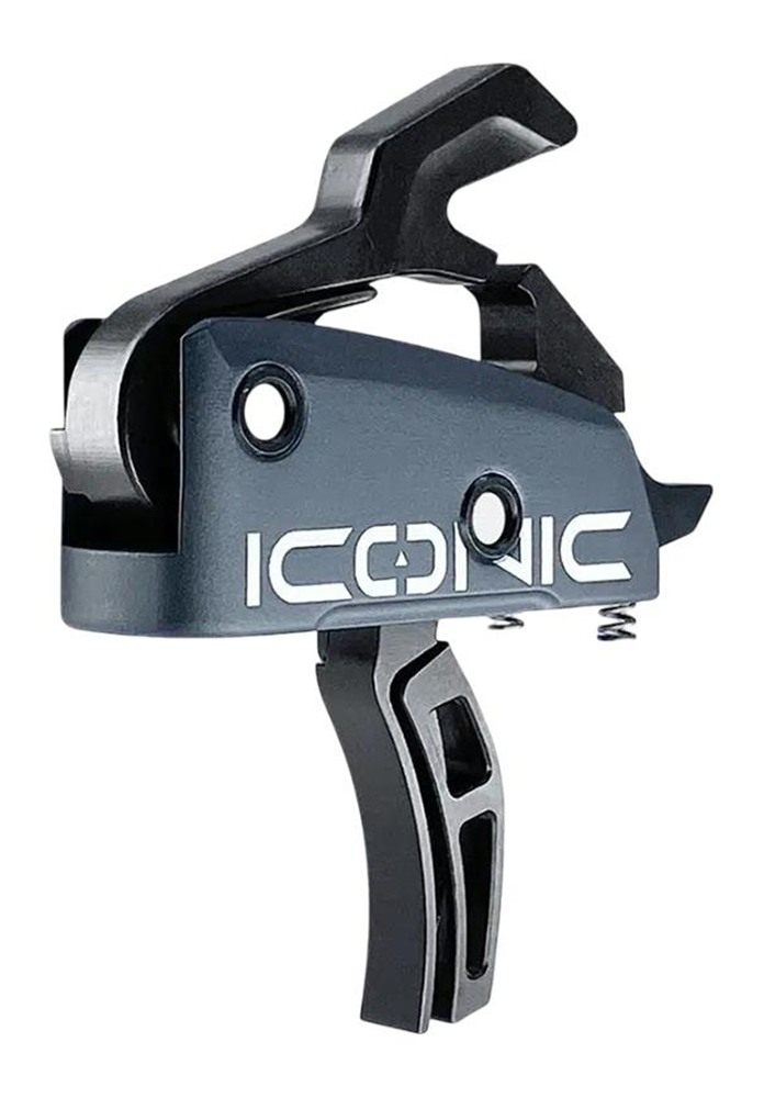 Rise Armament T22GRY Iconic Two-Stage Curved Trigger with 2 lbs Draw Weight view 3
