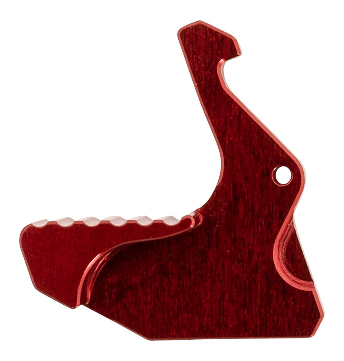 Rise Armament RA212GIRR Extended Charging Handle Latch Red Aluminum fits Mi