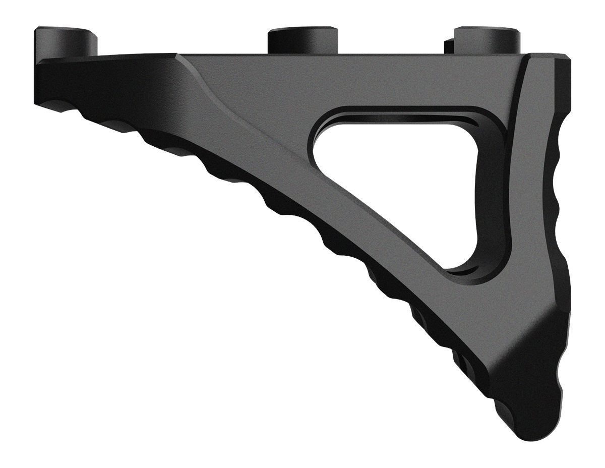 Rise Armament RA030BLK Micro Hand Stop Skeletonized Black Aluminum for M-LO