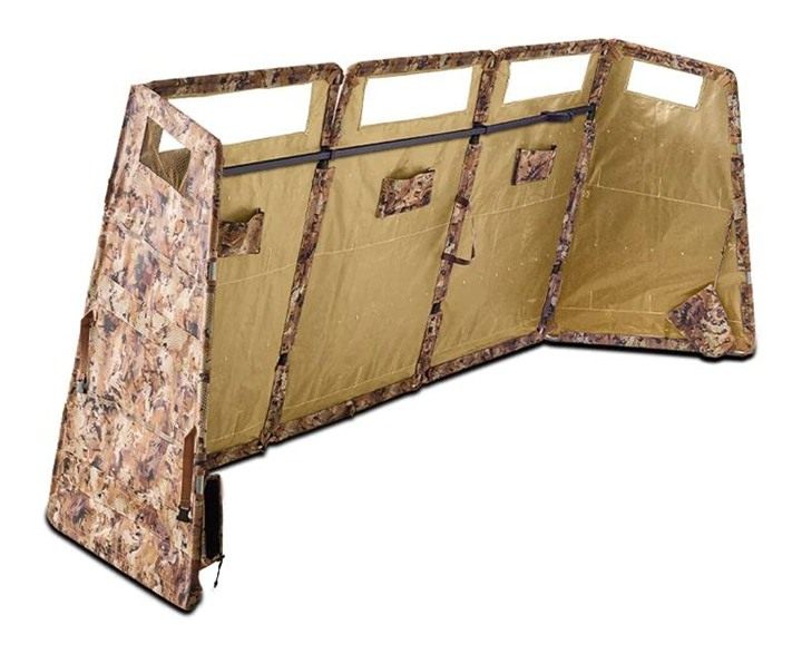 AdvenTec dba Rig Em Outdoors Panel Blind Optifade Marsh view 2