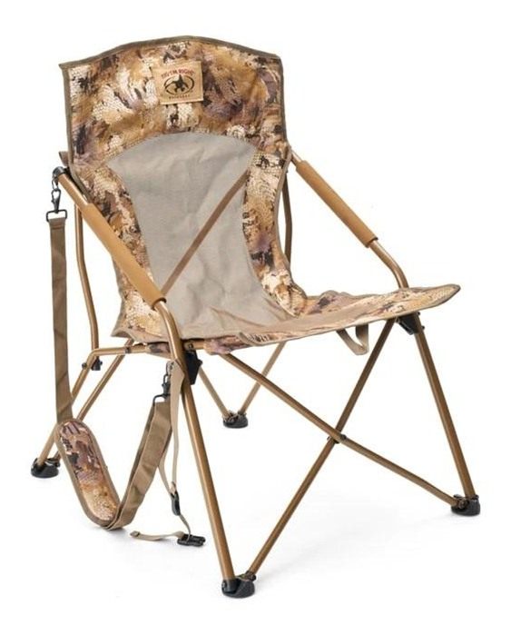 AdvenTec dba Rig Em Outdoors Camphunter Chair Gore Optifade Marsh view 2