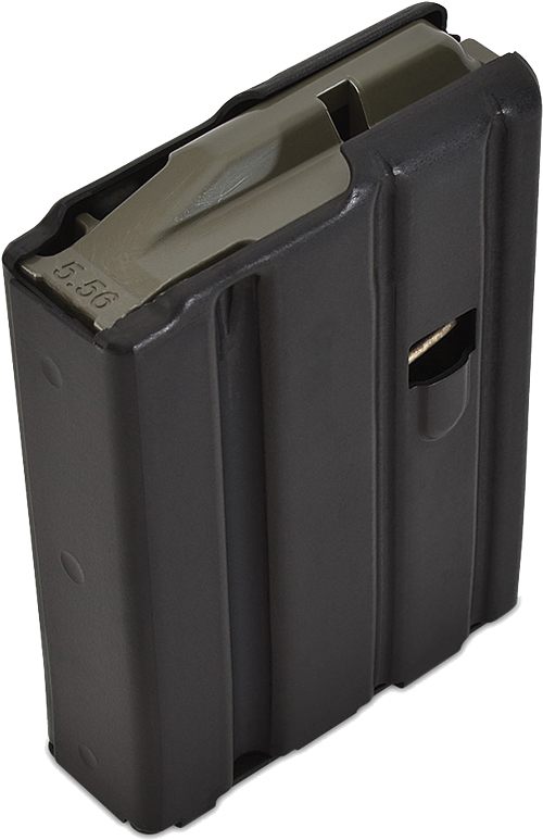 D H Tactical Magazine 5.56X45 10RD Aluminum Black AR15