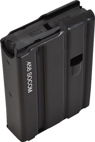 D H Tactical Magazine 458SOC 4RD BLK W/Laser Logo AR15
