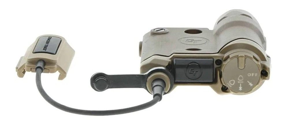Crimson Trace 0100410 Rail Master Pro Tan Green Laser/White Light 5mW/1000 view 2