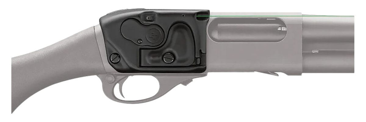 Crimson Trace 0181401 LaserSaddle Remington 870/Tac-14, Green