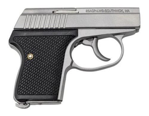 L.W. Seecamp Matte Stainless Handgun .25 ACP 7+2rd Magazine 2'' Barrel