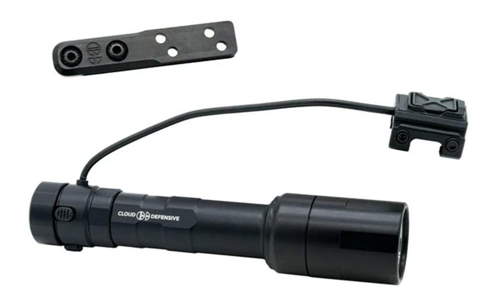 Cloud Defensive Rein Rifle Weapon Light 1250 Lumen Black view 2