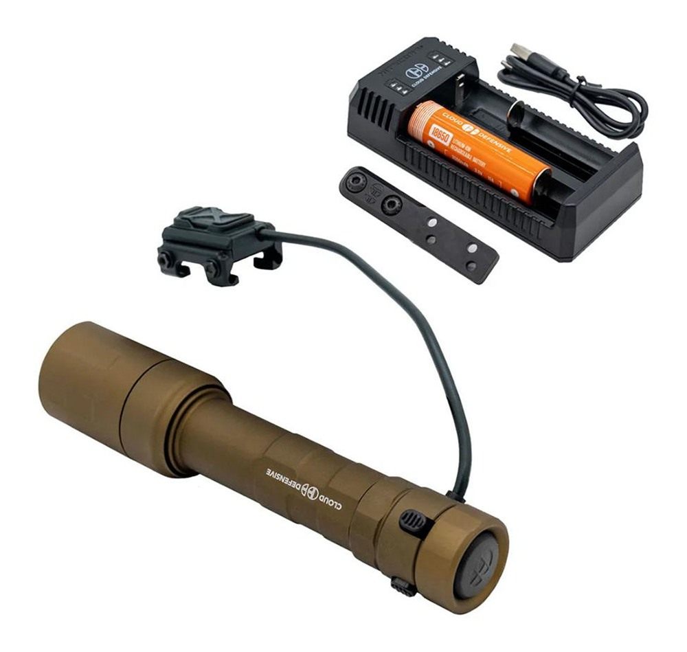 Cloud Defensive Rein Rifle Weapon Light 1250 Lumen FDE