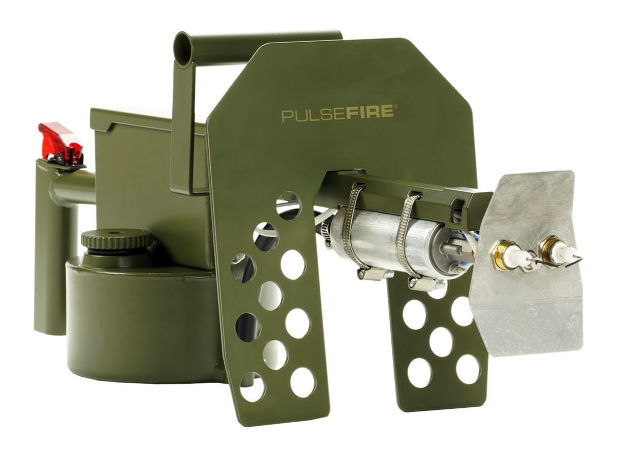 Exothermic Technologies PFLRT Pulsefire LRT Green Powder Coated Aluminum/Br