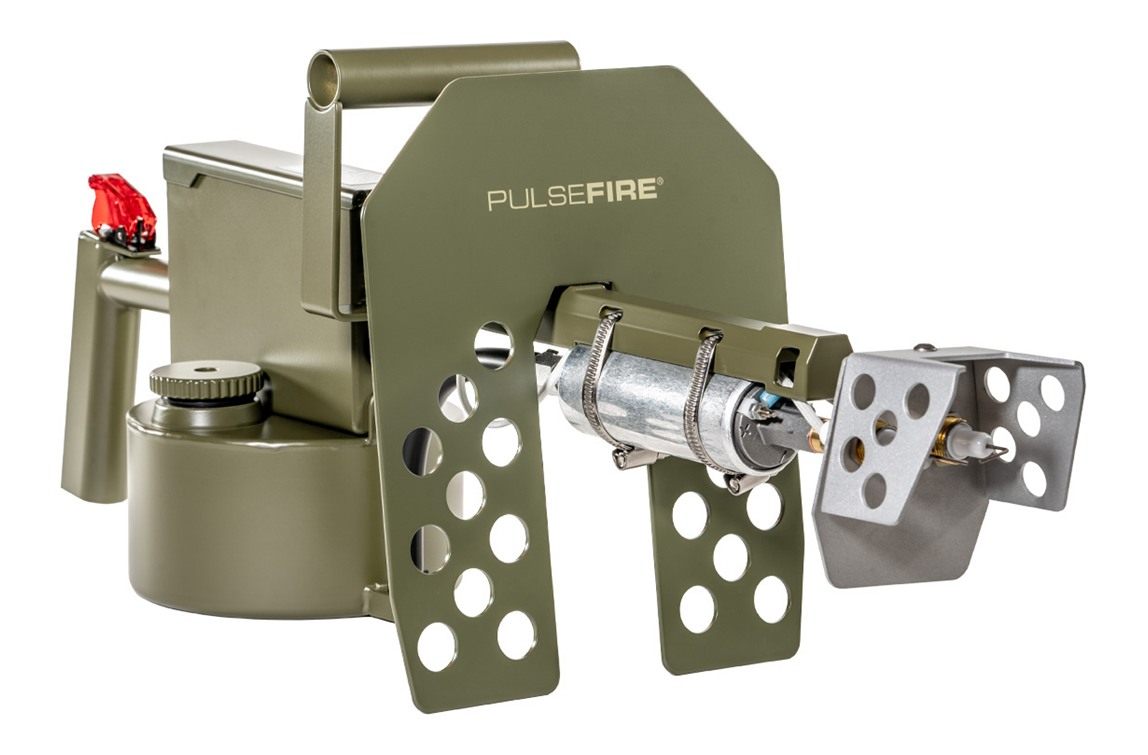 Exothermic Technologies PFLRT Pulsefire LRT Green Powder Coated Aluminum/Br view 2