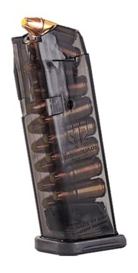 Elite Tactical Systems Group ETS SMKGLK19 Pistol Mags 15rd Standard 9mm Lug view 3