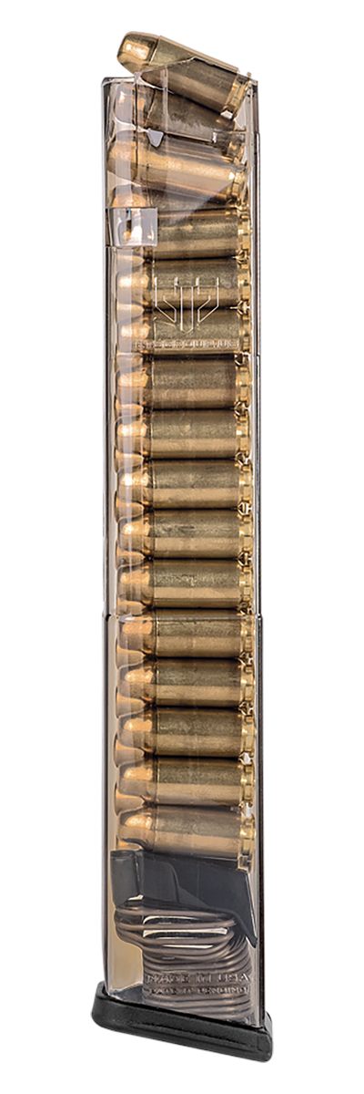 Elite Tactical Systems Group ETS SMKGLK22210 Pistol Mags 30rd Extended 40 C