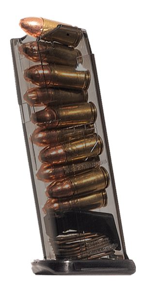 Elite Tactical Systems Group Carbon Smoke Handgun Magazine for Glock 43x/48