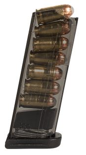 Elite Tactical Systems Group ETS Magazine FOR GLOCK 380ACP 7RD Carbon Smoke view 2