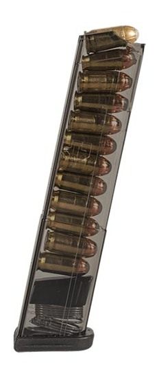 Elite Tactical Systems Group Carbon Smoke Handgun Magazine for Glock 42 .38